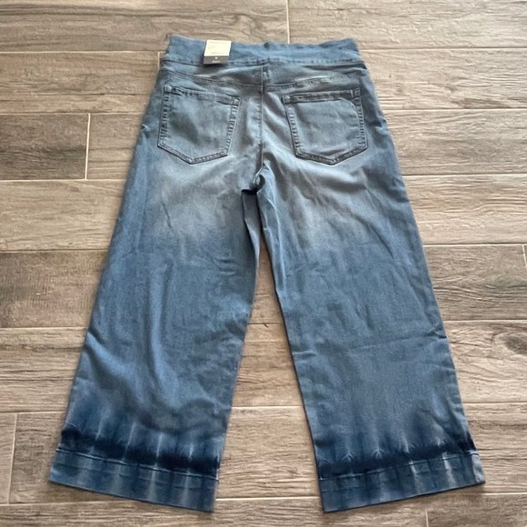 Style & Company wide crop pull on jeans - Picture 4 of 6